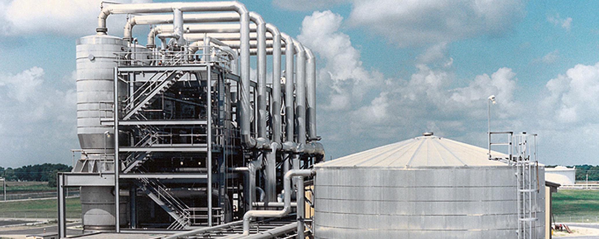 Anhydrous Fuel Ethyl Alcohol Plant Myrtle Grove, LA Caddell